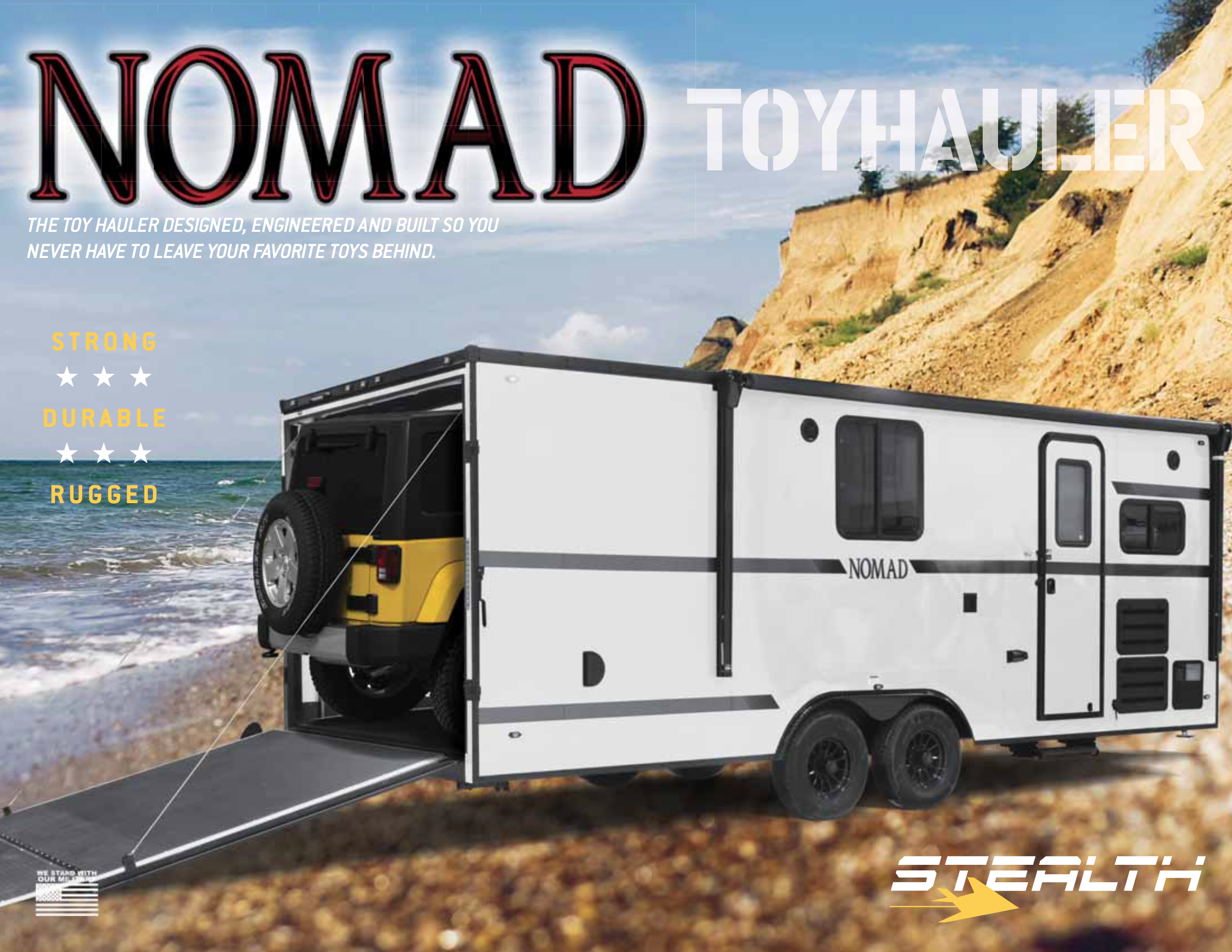 Nomad Toyhauler Stealth Trailers
